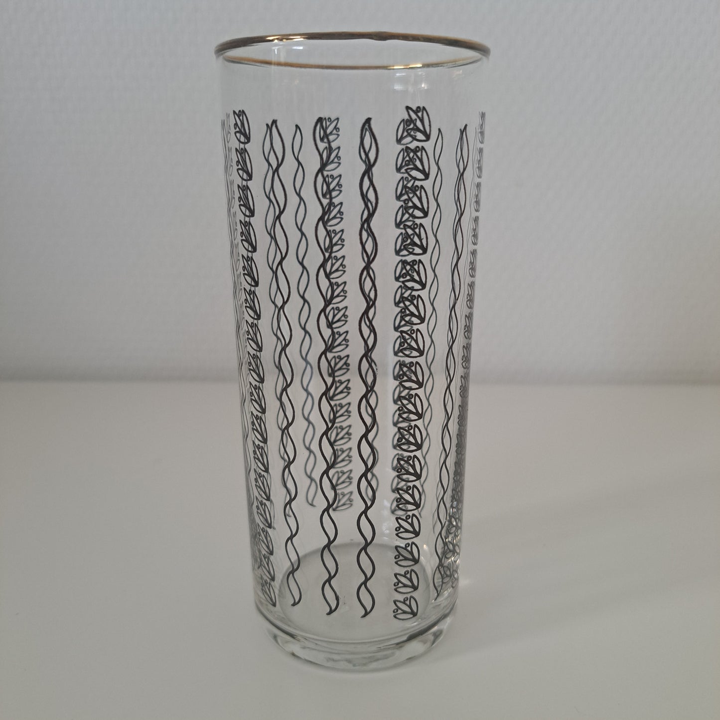 Retro juomalasit, 4 kpl