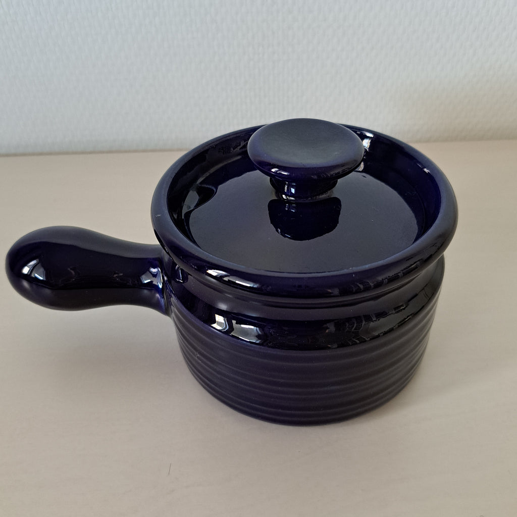 Kupittaan clay, small pot, with lid