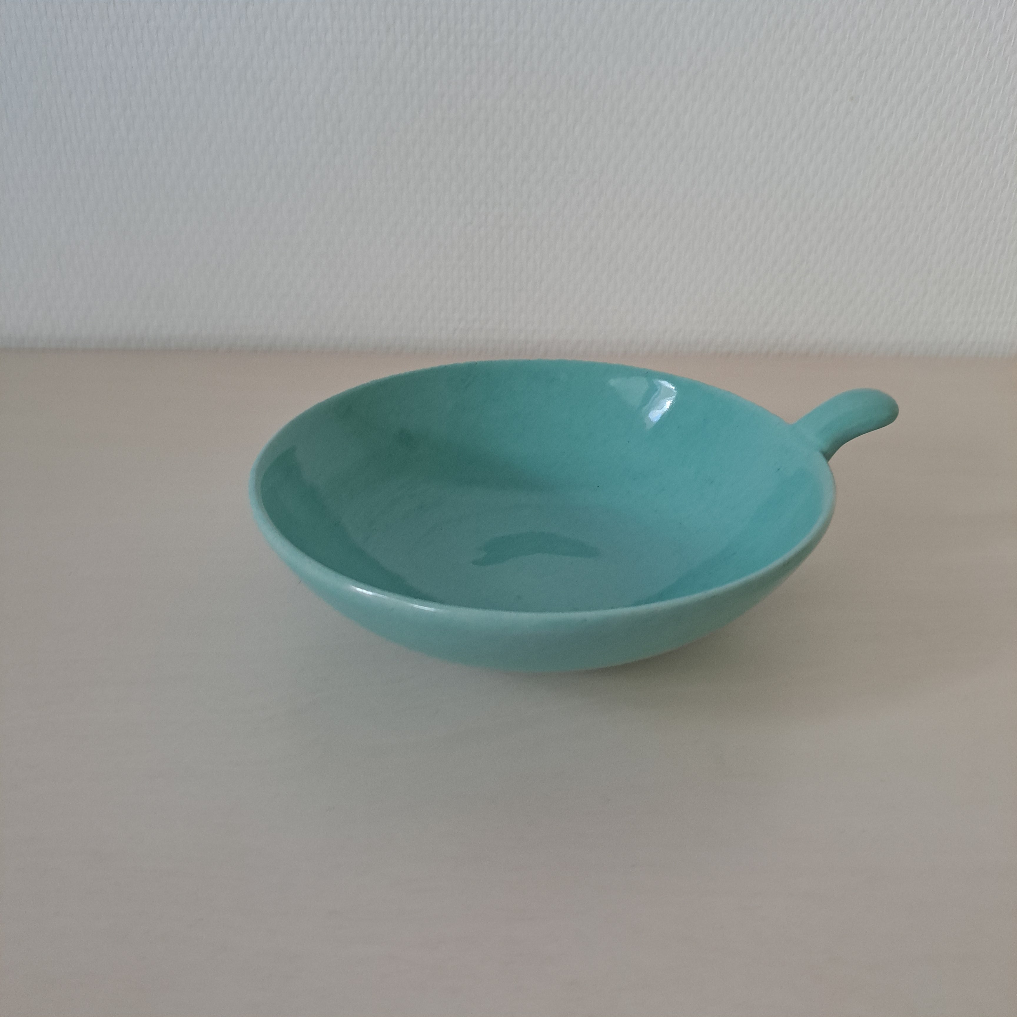 Kupittaan clay, bowl, turquoise