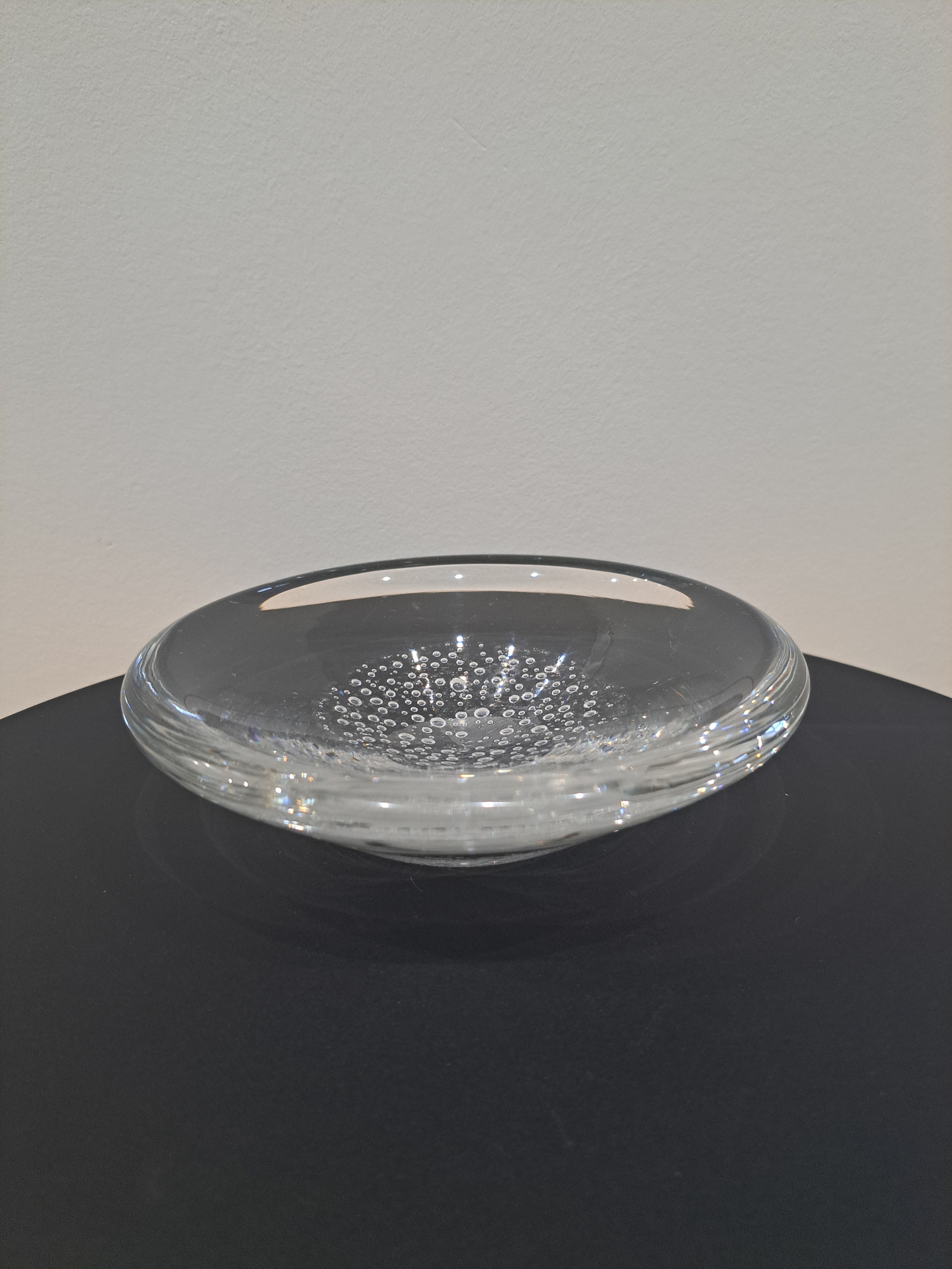 Iittala, "Soodakupla", Kaj Franck, tarjoiluastia, signeerattu