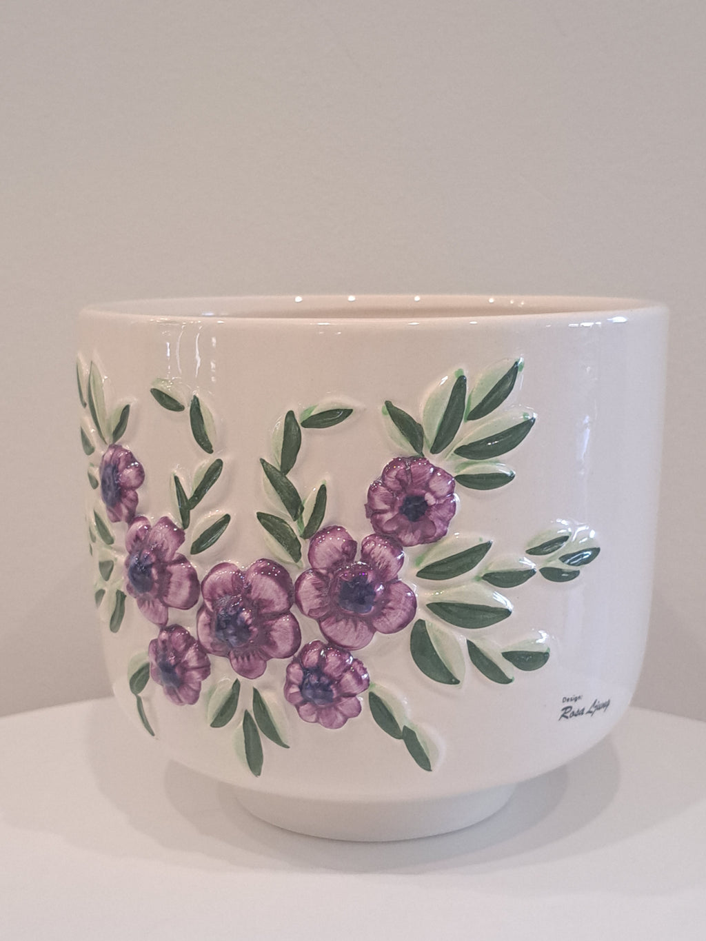 Rosa Ljung kukkaruukku