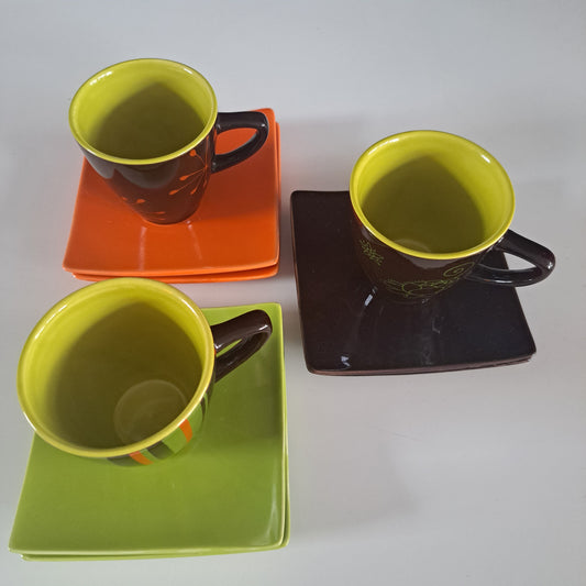 Espressokupit, 6 kpl