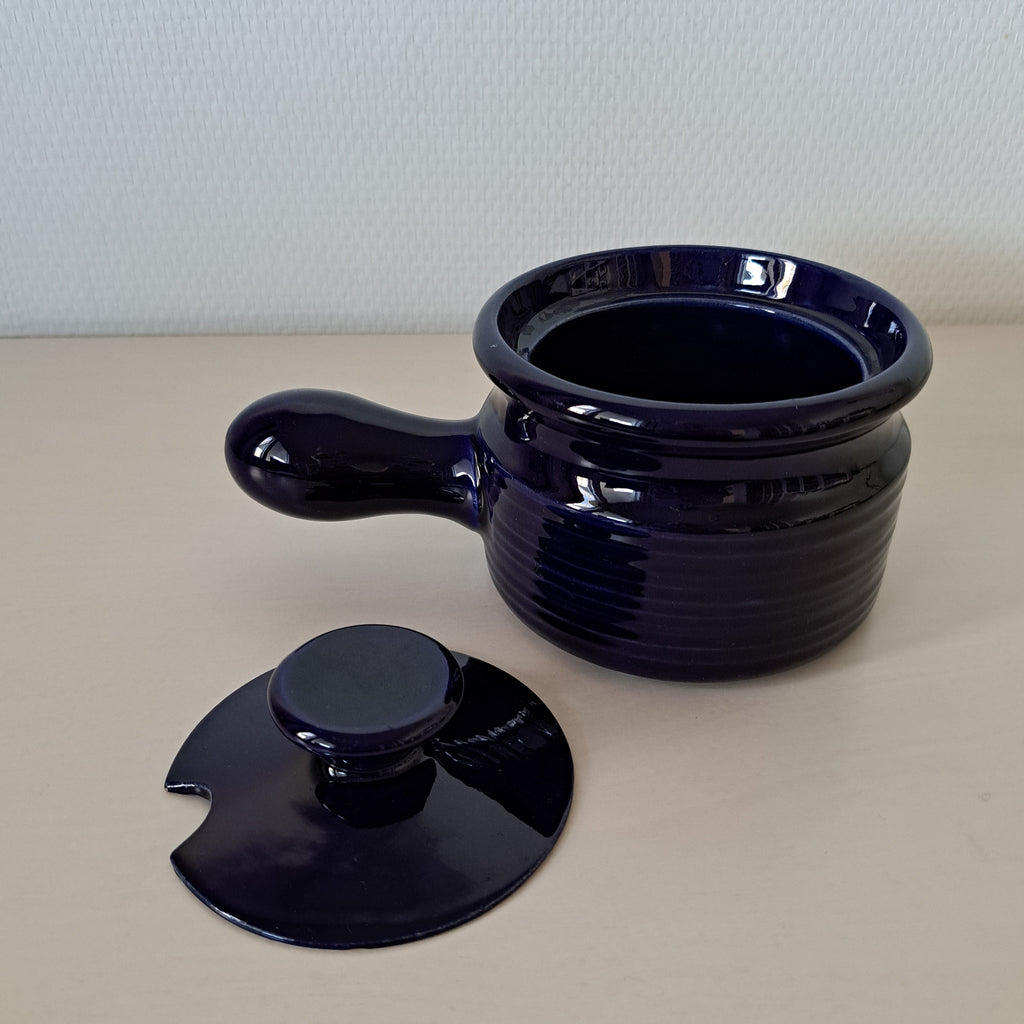 Kupittaan clay, small pot, with lid