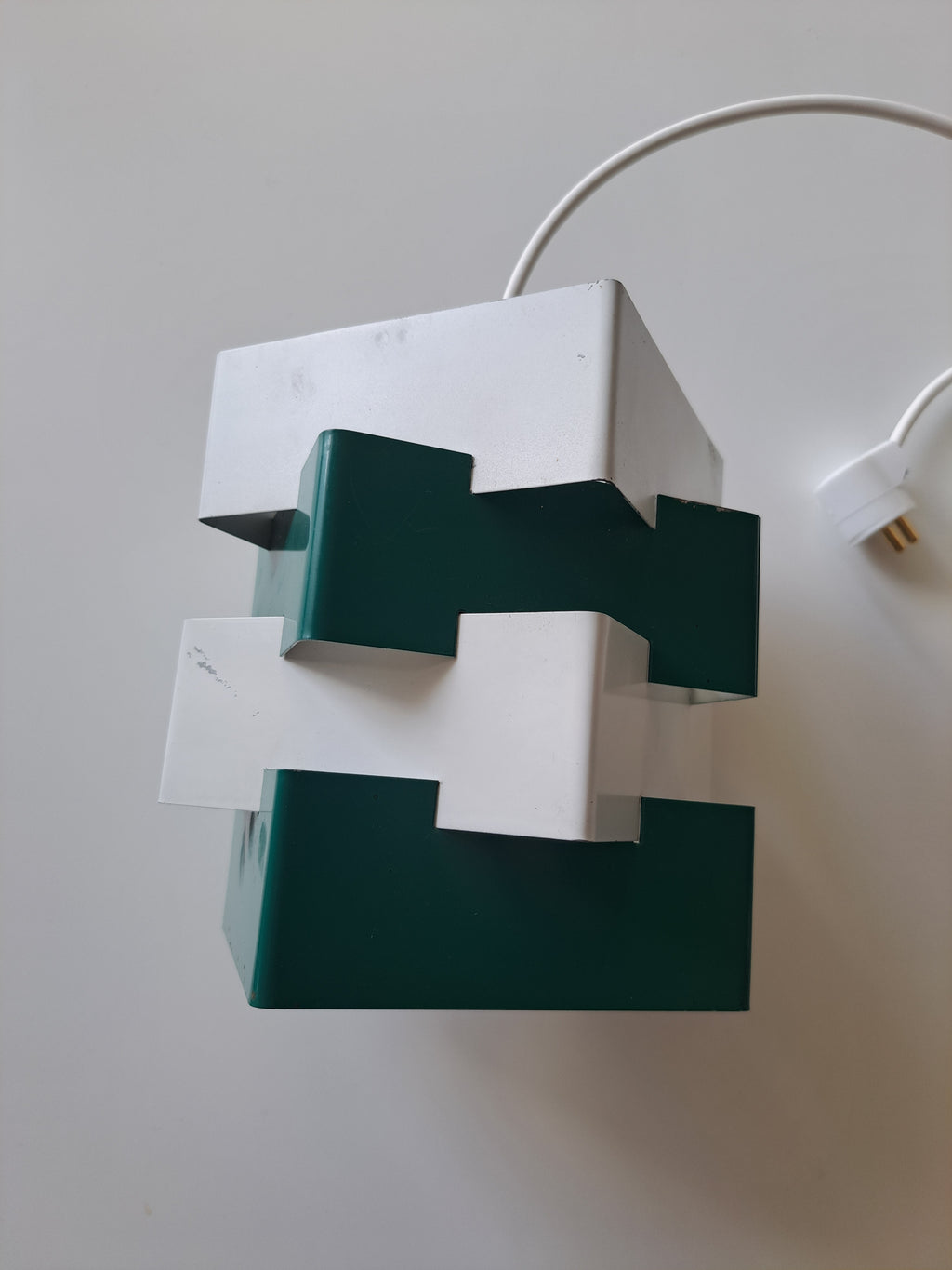 IKEA Nift -riippuvalaisin, vihreä-valkoinen, Kronobergs Belysning