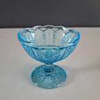 Nuutajärvi, sugar bowl and creamer, turquoise