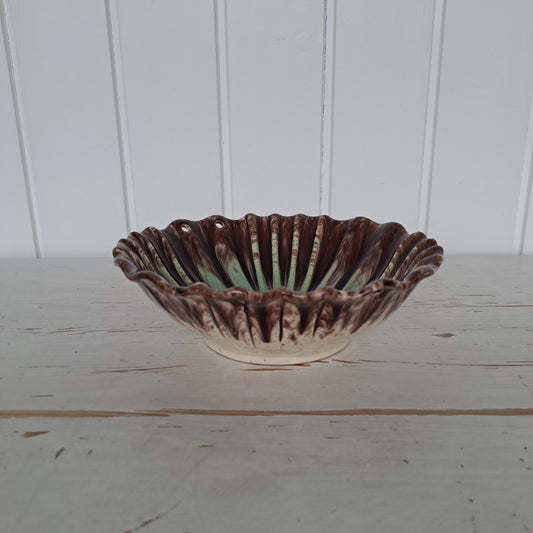 Jasba keramik, vintage hedelmäkulho, M