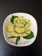 Arabia Botanica Rosa Ever Gold seinälautanen – Esteri Tomula