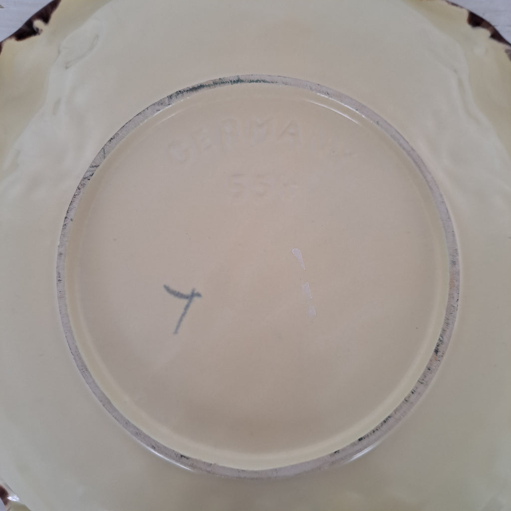 Jasba keramik, vintage fruit bowl, L