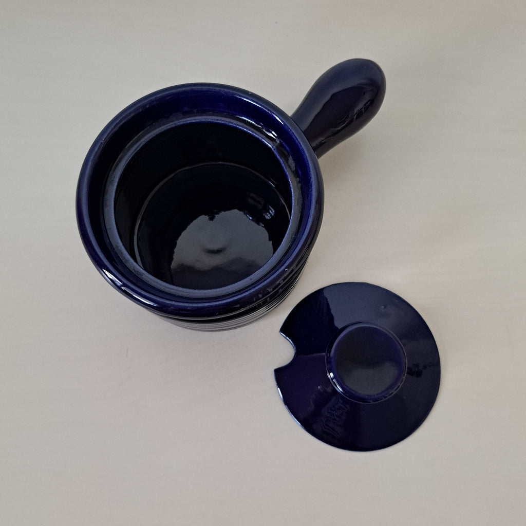Kupittaan clay, small pot, with lid