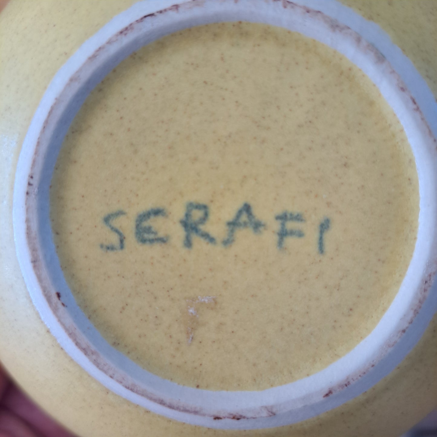 Serafi, keltainen kulho M