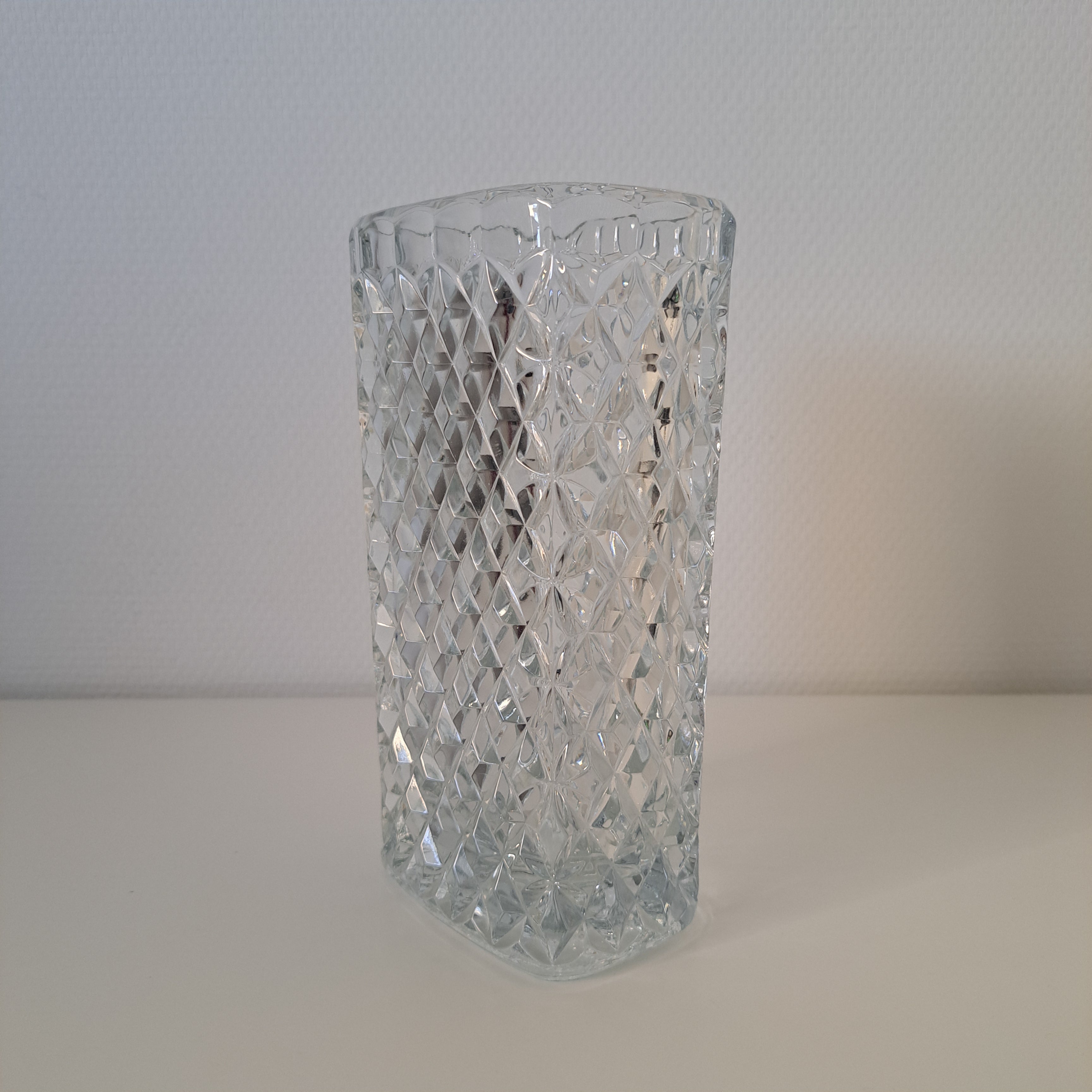 Vintage Bohemia Crystal maljakko