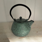 Cast iron teapot
