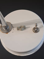 L & P Turku, pöytävalaisin, EVP60, valkoinen