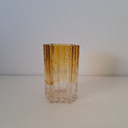 Humppilan glass, Honey Organ vase, amber