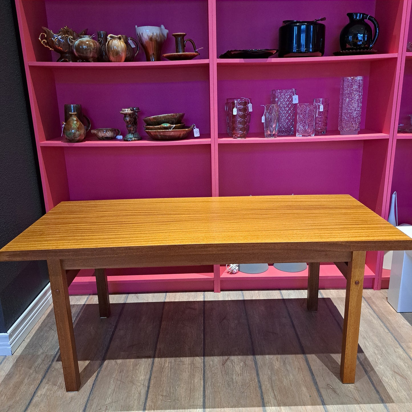 Vintage teak-sohvapöytä