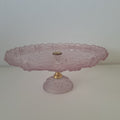 Mikasa Walther Glas, Rose cake plate, with foot
