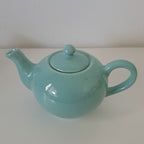 Kupittaan clay, teapot+creamer+sugar bowl