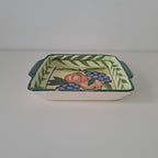 Serving dish, fruit pattern