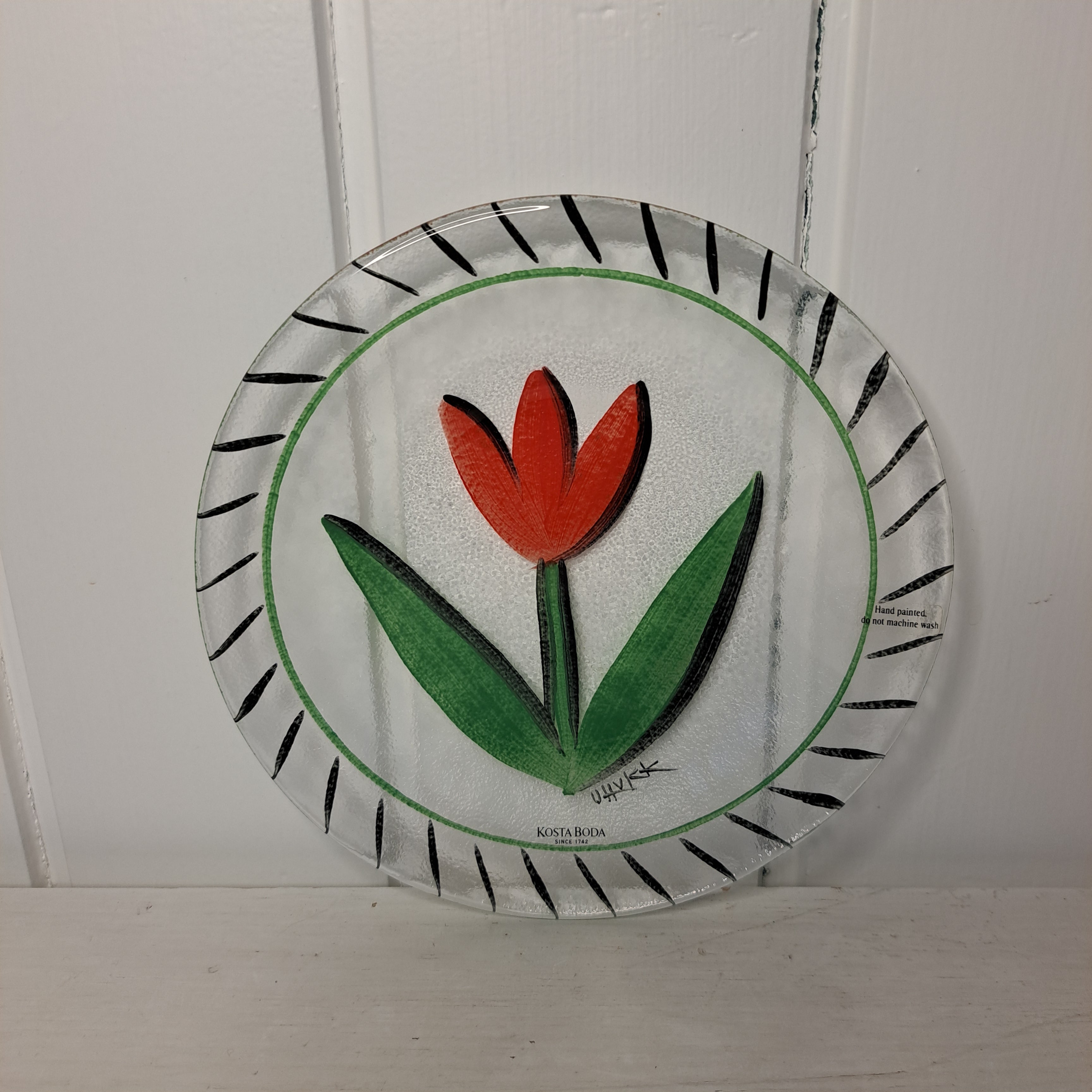 Kosta Boda, Tulipa-taidelautanen