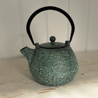 Cast iron teapot