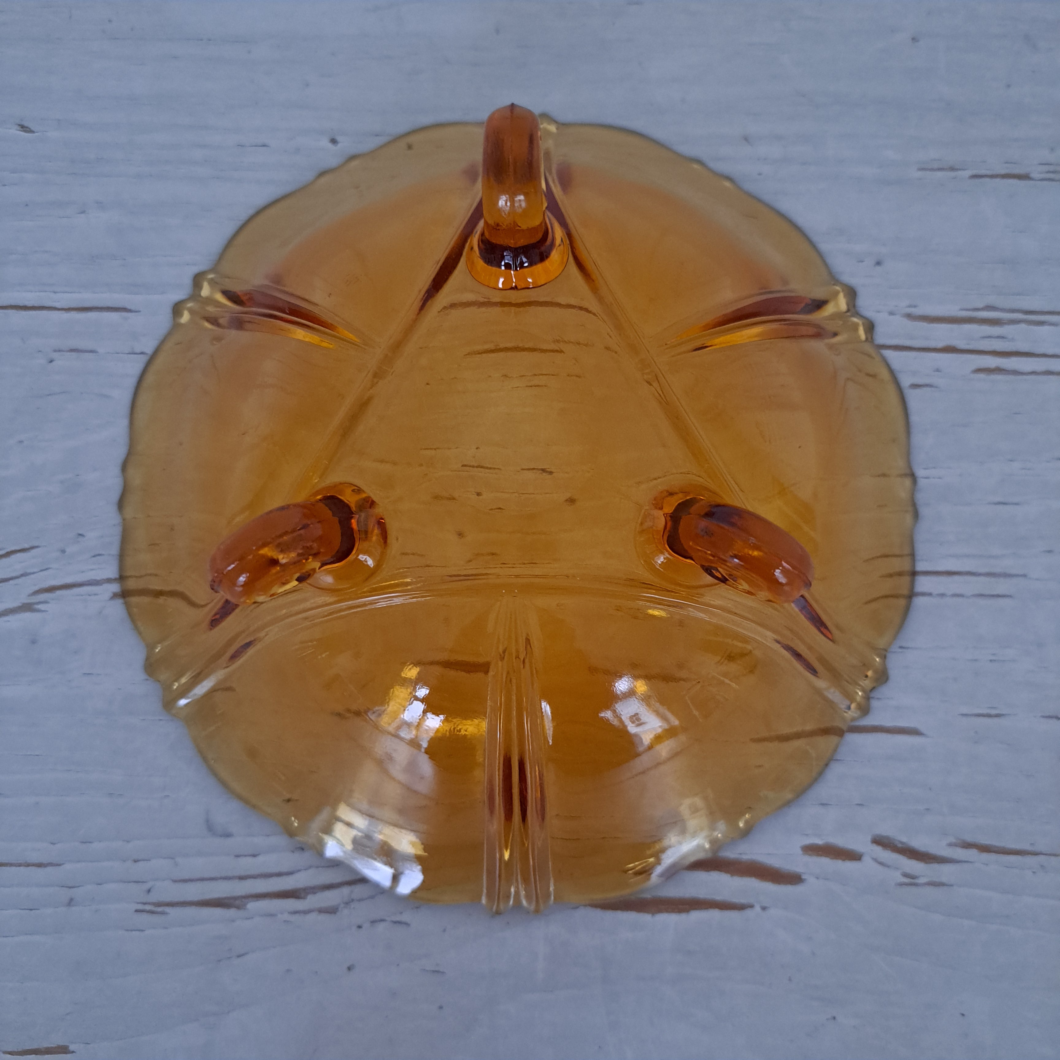 Karhulan Lasi, Vintage kulho, amber