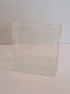 Nuutajärven Lasi 11cm korkea Iglu-maljakko, Oiva Toikka