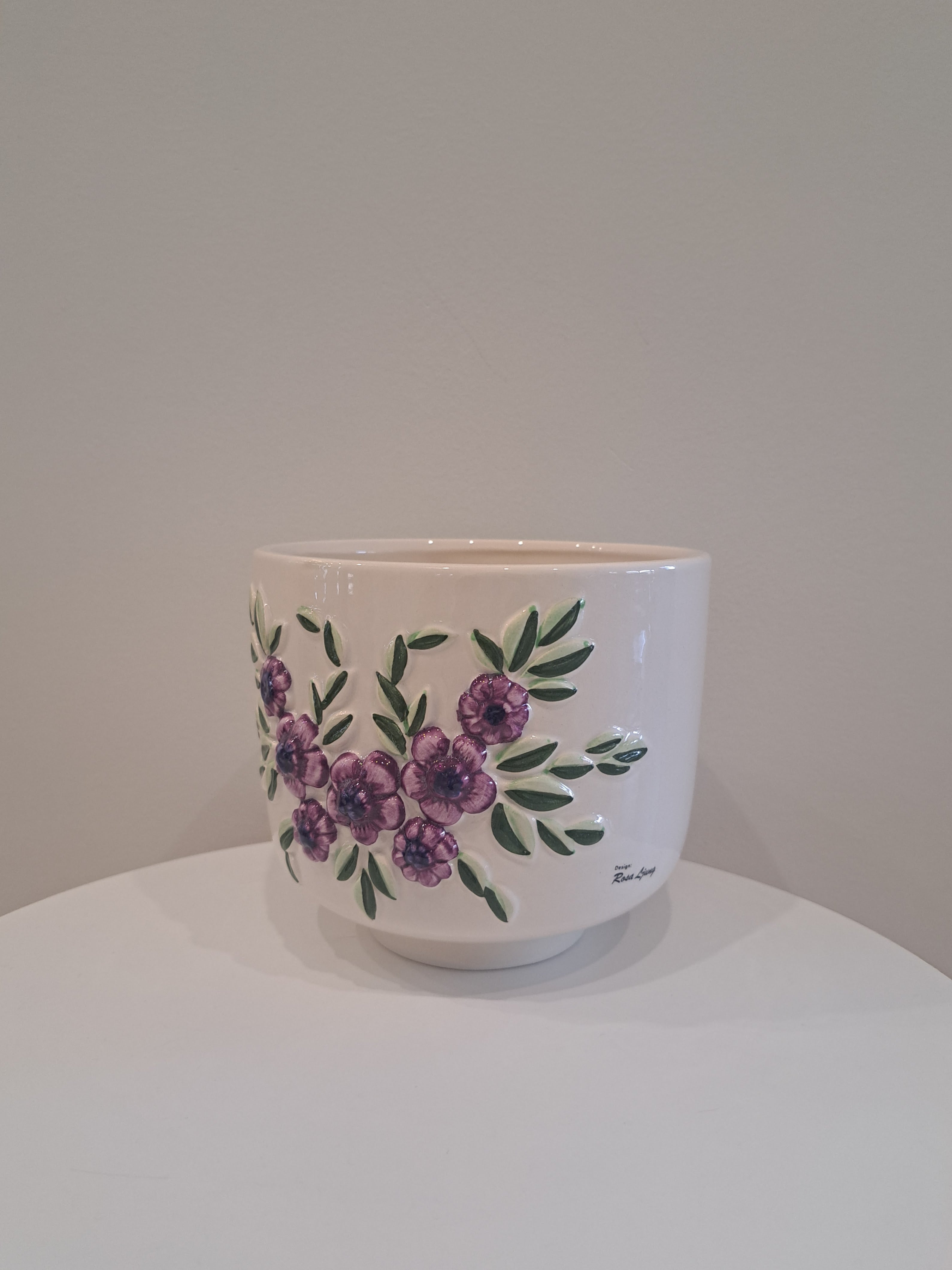 Rosa Ljung kukkaruukku