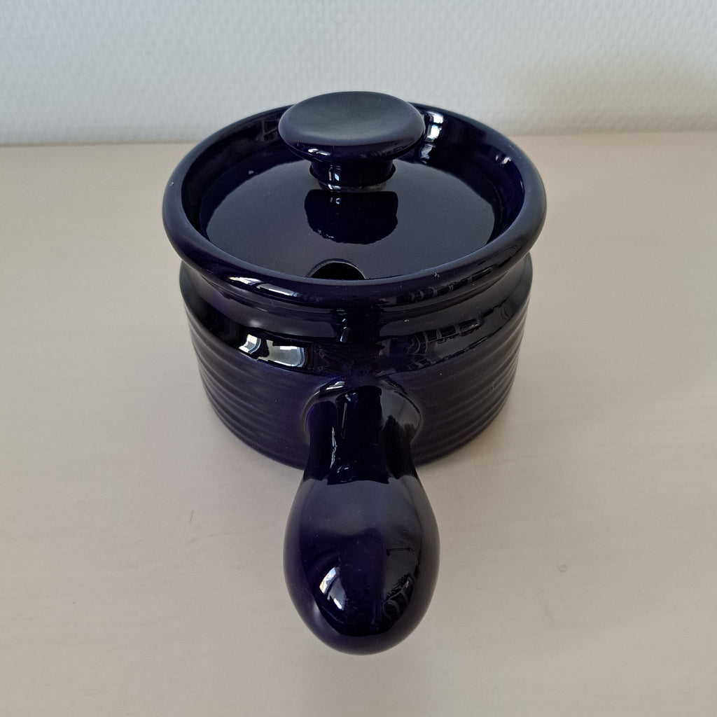 Kupittaan clay, small pot, with lid