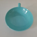 Kupittaan clay, bowl, turquoise