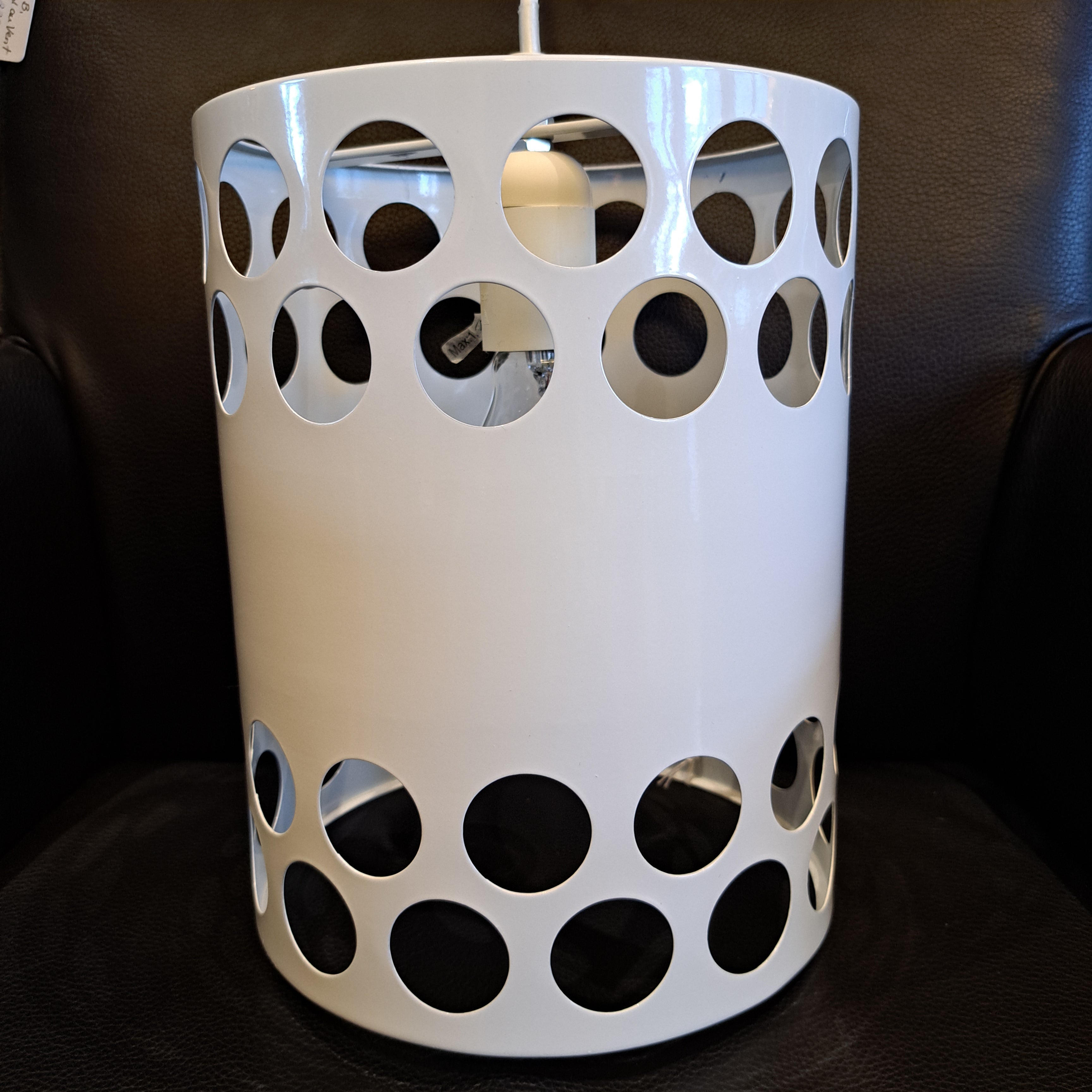 Lival, vintage, riippuvalaisin, valkoinen