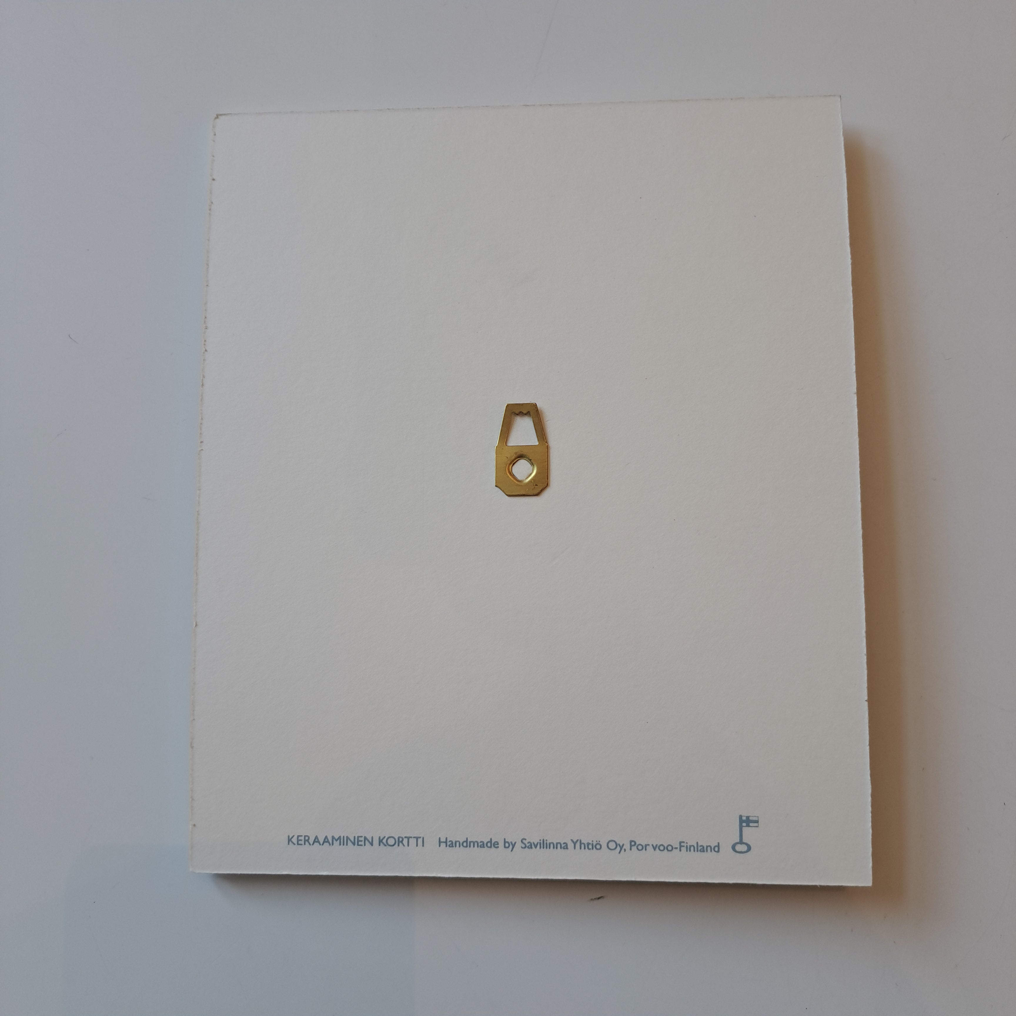 Ceramic board/card, Onion