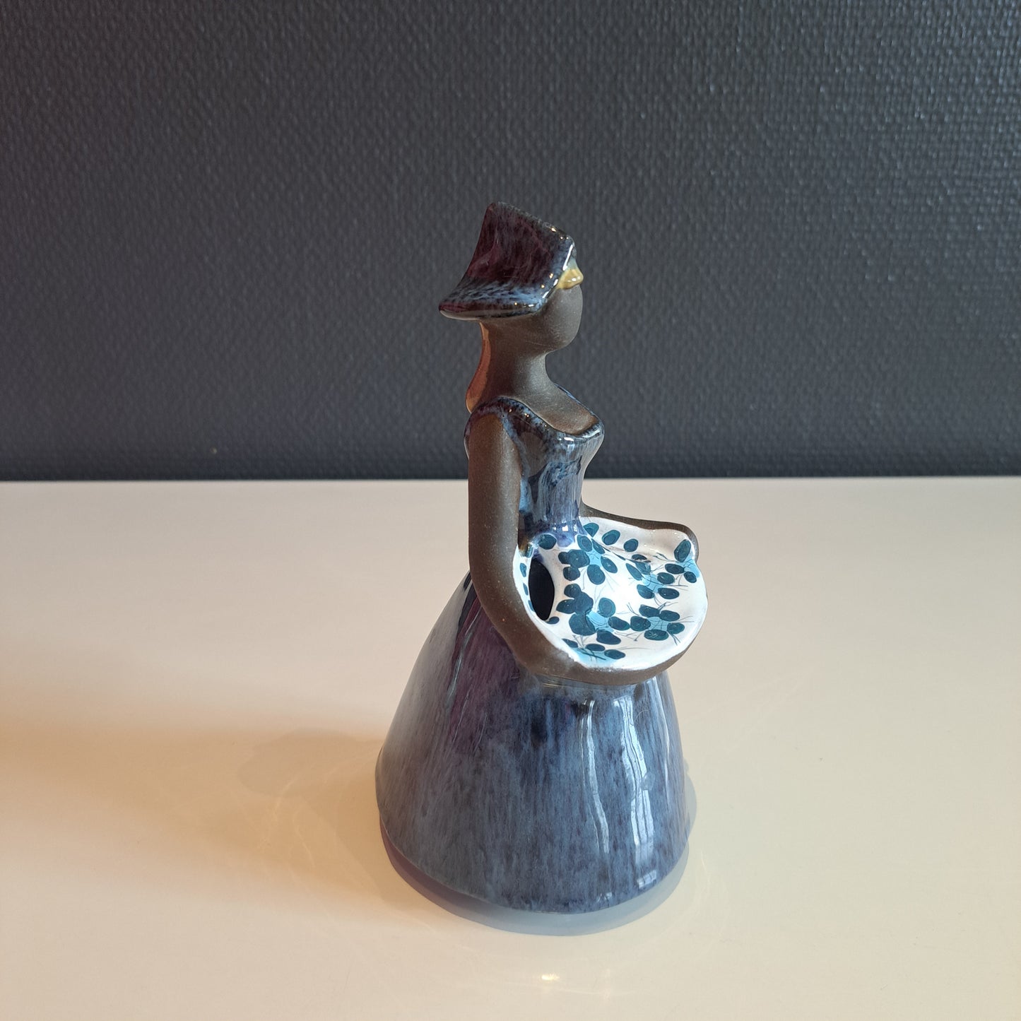 Jie Gantofta, "Kukkas-tyttö"- figuuri