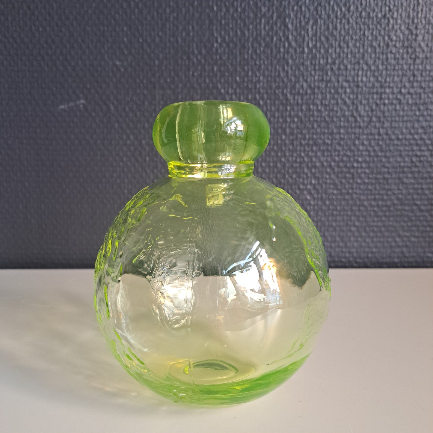 Riihimäen lasi, "Tellus" koristepullo