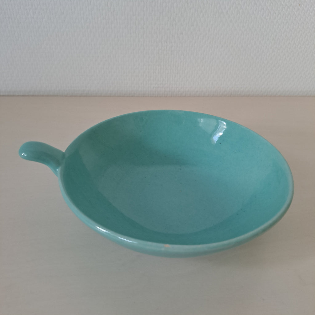 Kupittaan clay, bowl, turquoise