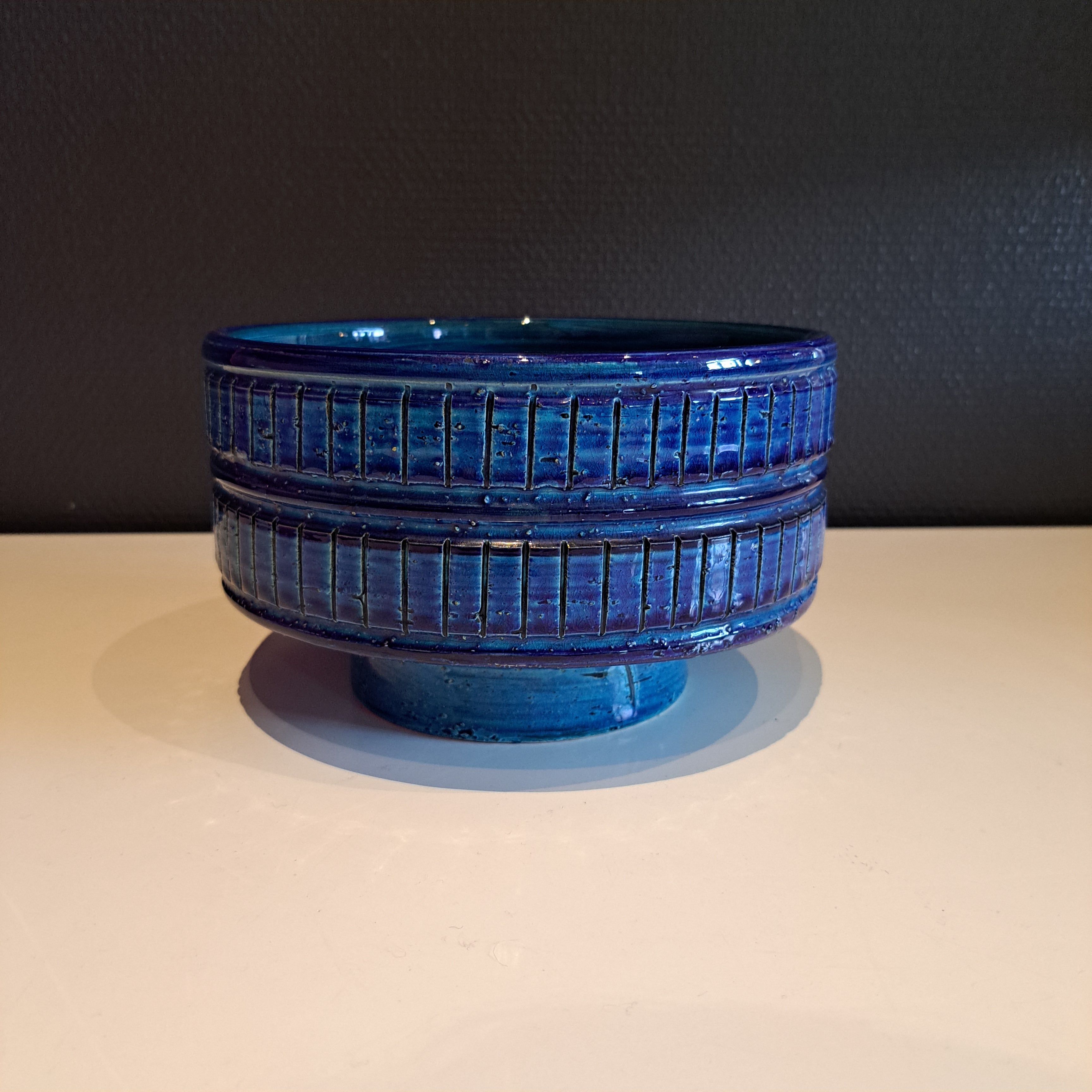 Bitossi kulho, Rimini blue