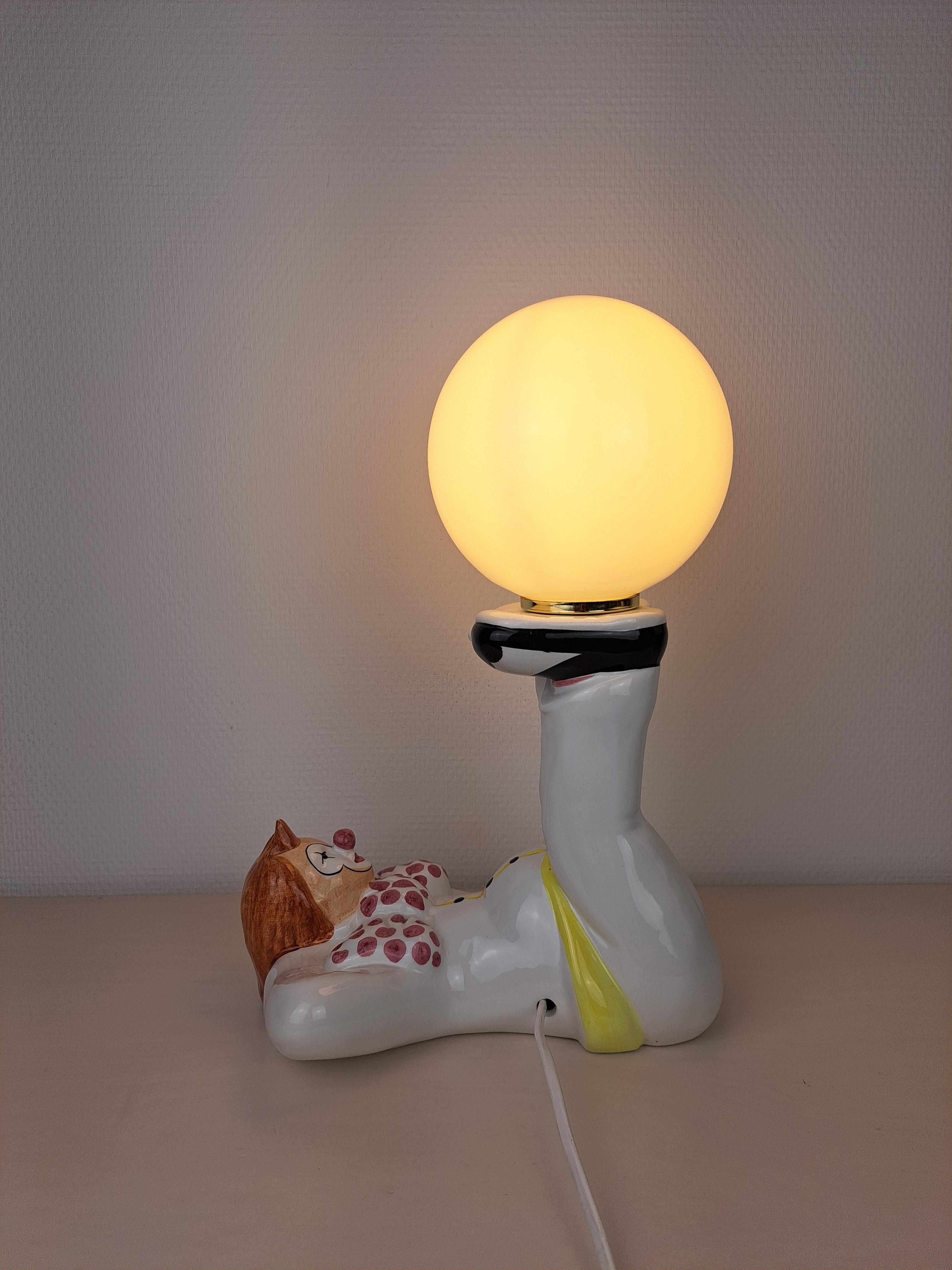 Vintage Pelle-pöytävalaisin