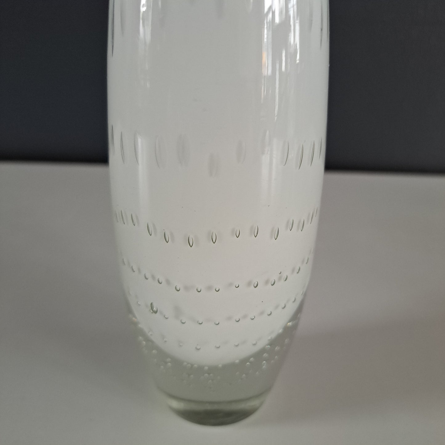 Riihimäen lasi, Vintage,  yhden kukan maljakko