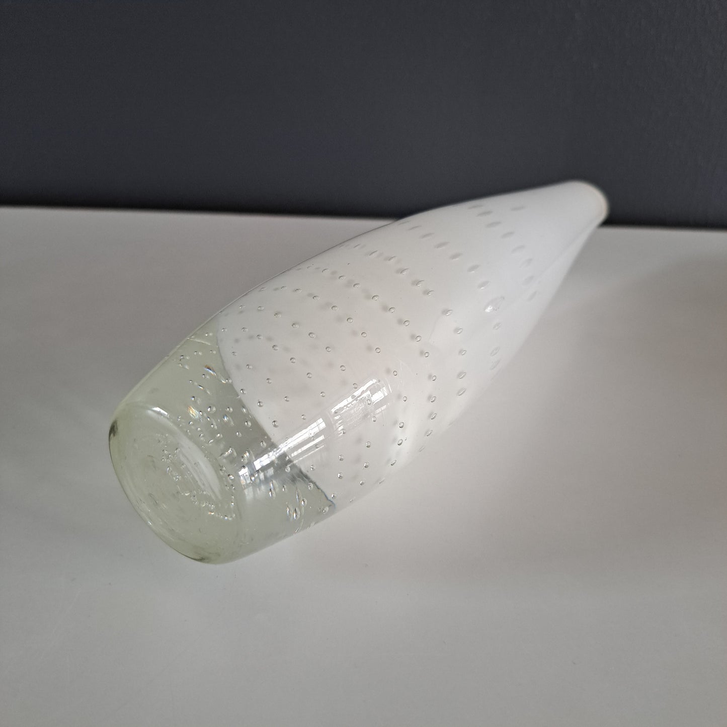 Riihimäen lasi, Vintage,  yhden kukan maljakko