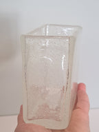 Nuutajärven Lasi 11cm korkea Iglu-maljakko, Oiva Toikka