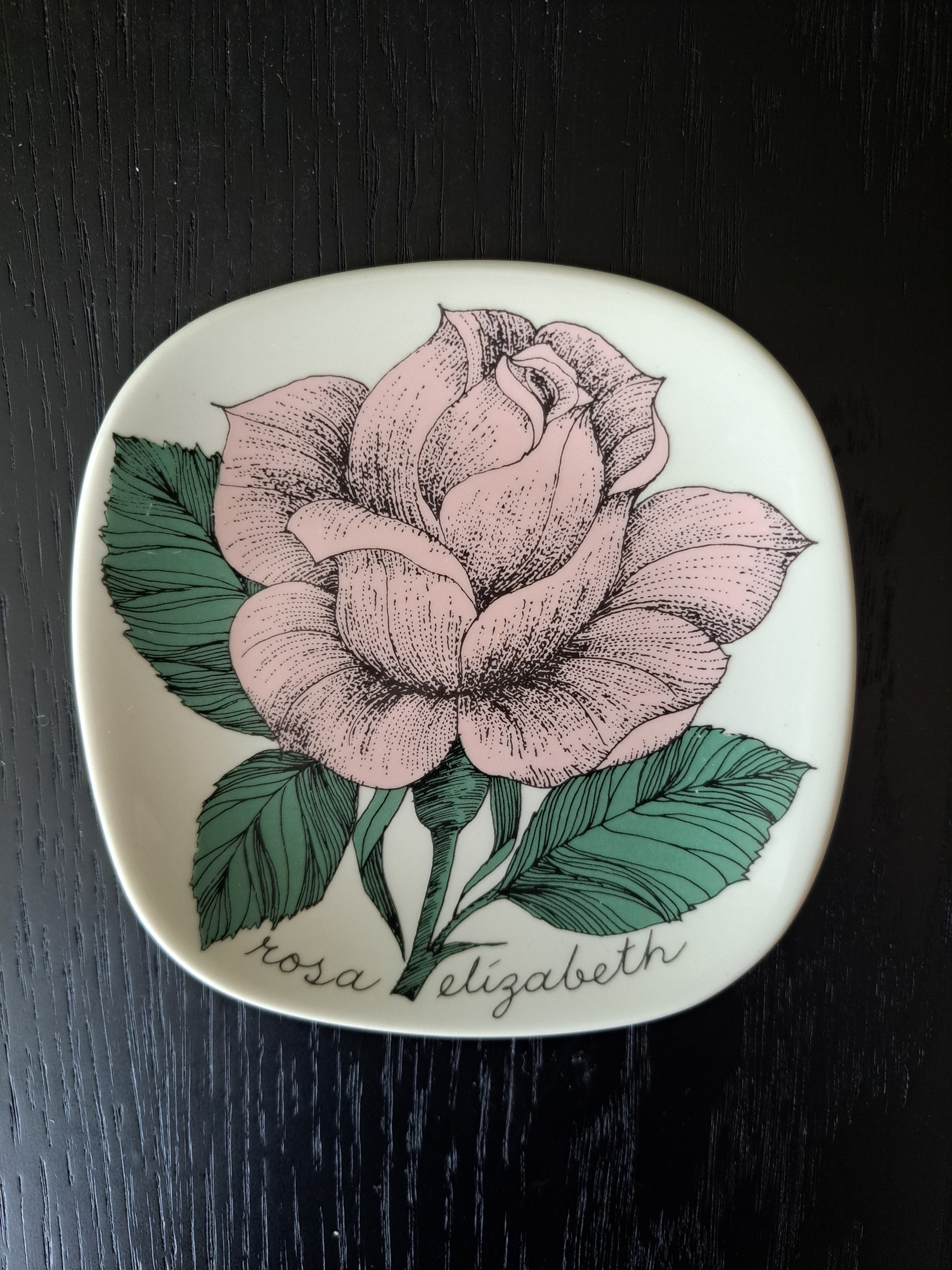 Arabia Botanica Rosa Elizabeth seinälautanen | Esteri Tomula – RUF
