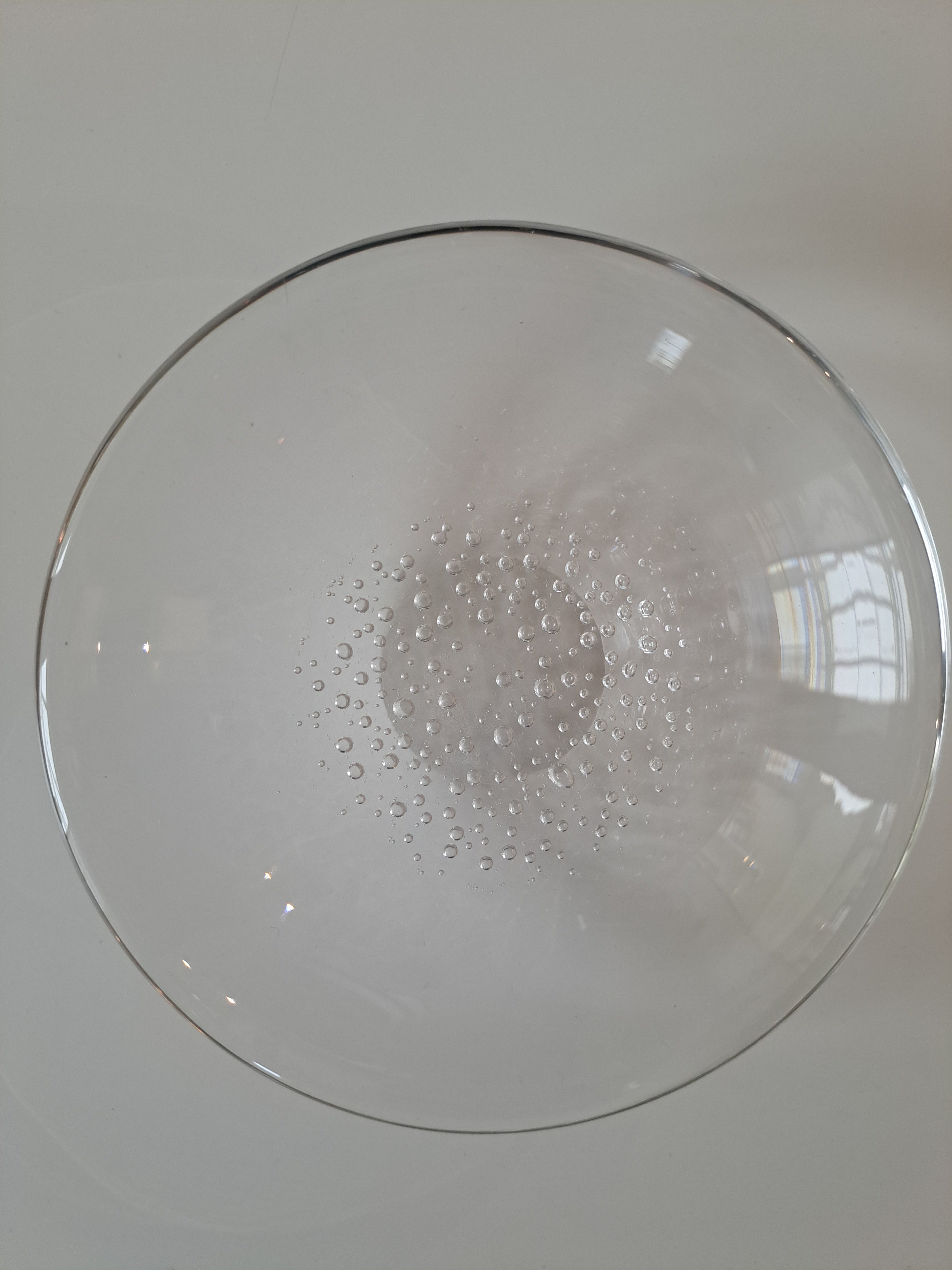 Iittala, "Soodakupla", Kaj Franck, tarjoiluastia, signeerattu