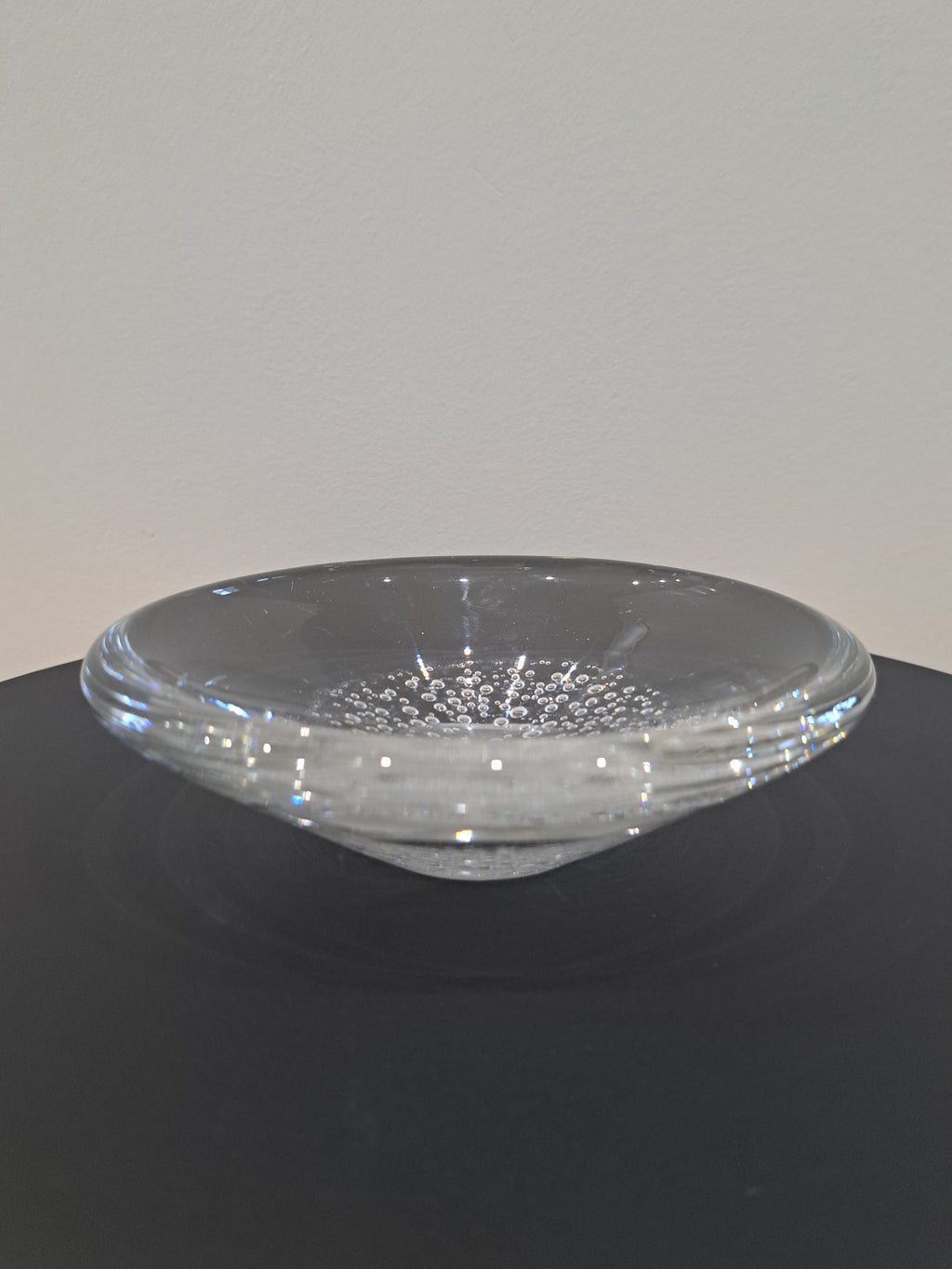 Iittala, "Soodakupla", Kaj Franck, tarjoiluastia, signeerattu