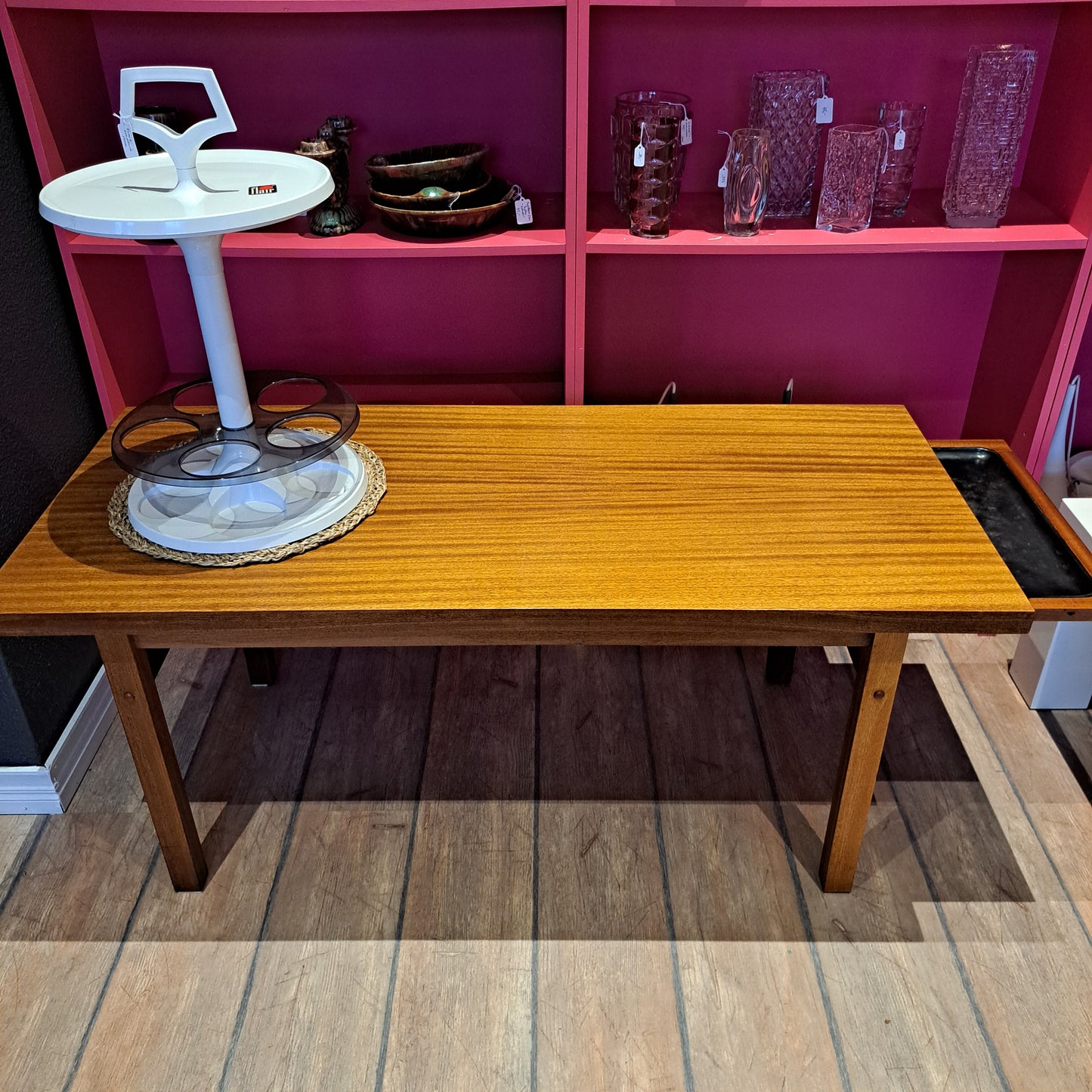 Vintage teak-sohvapöytä