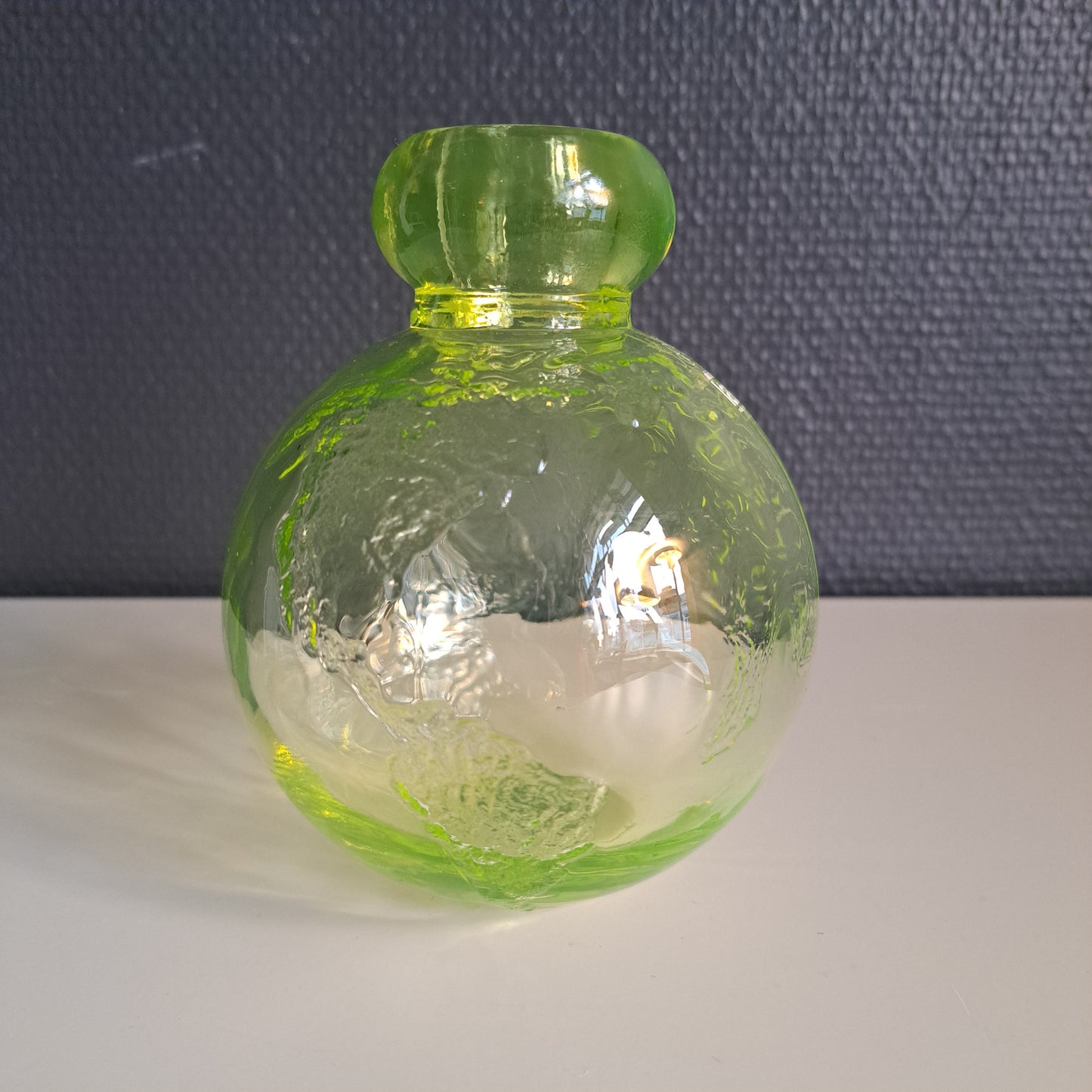 Riihimäen lasi, "Tellus" koristepullo