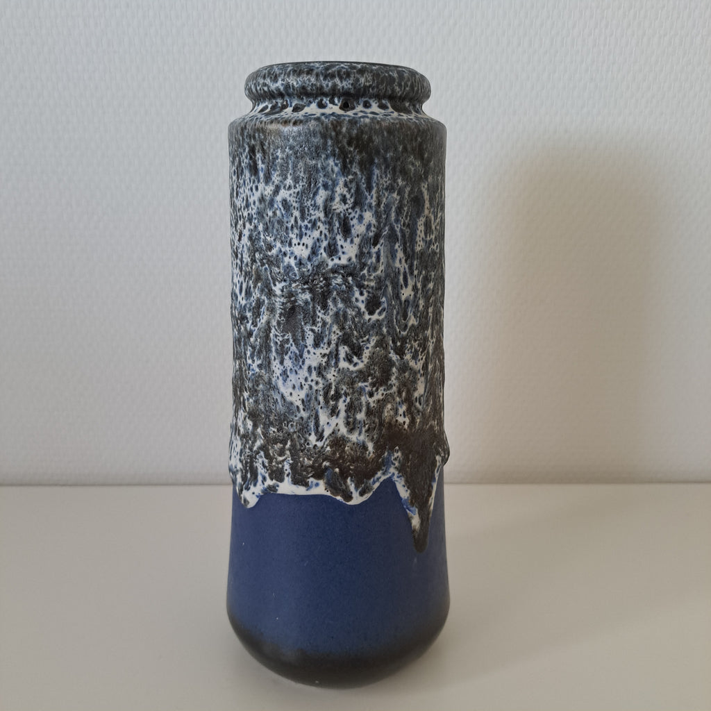 Scheurich Keramik, maljakko, sinisävyinen