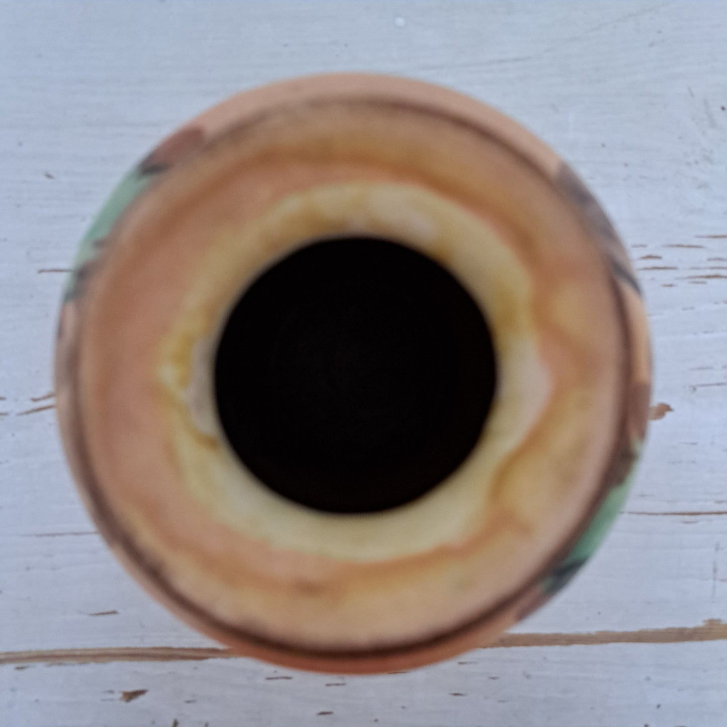 Kupittaan savi, maljakko, ruskea