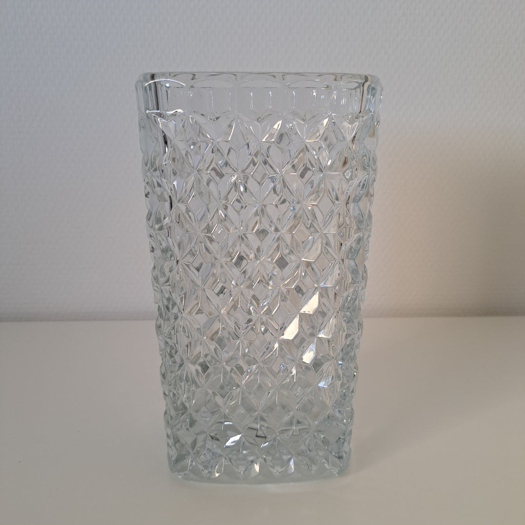 Vintage Bohemia Crystal maljakko