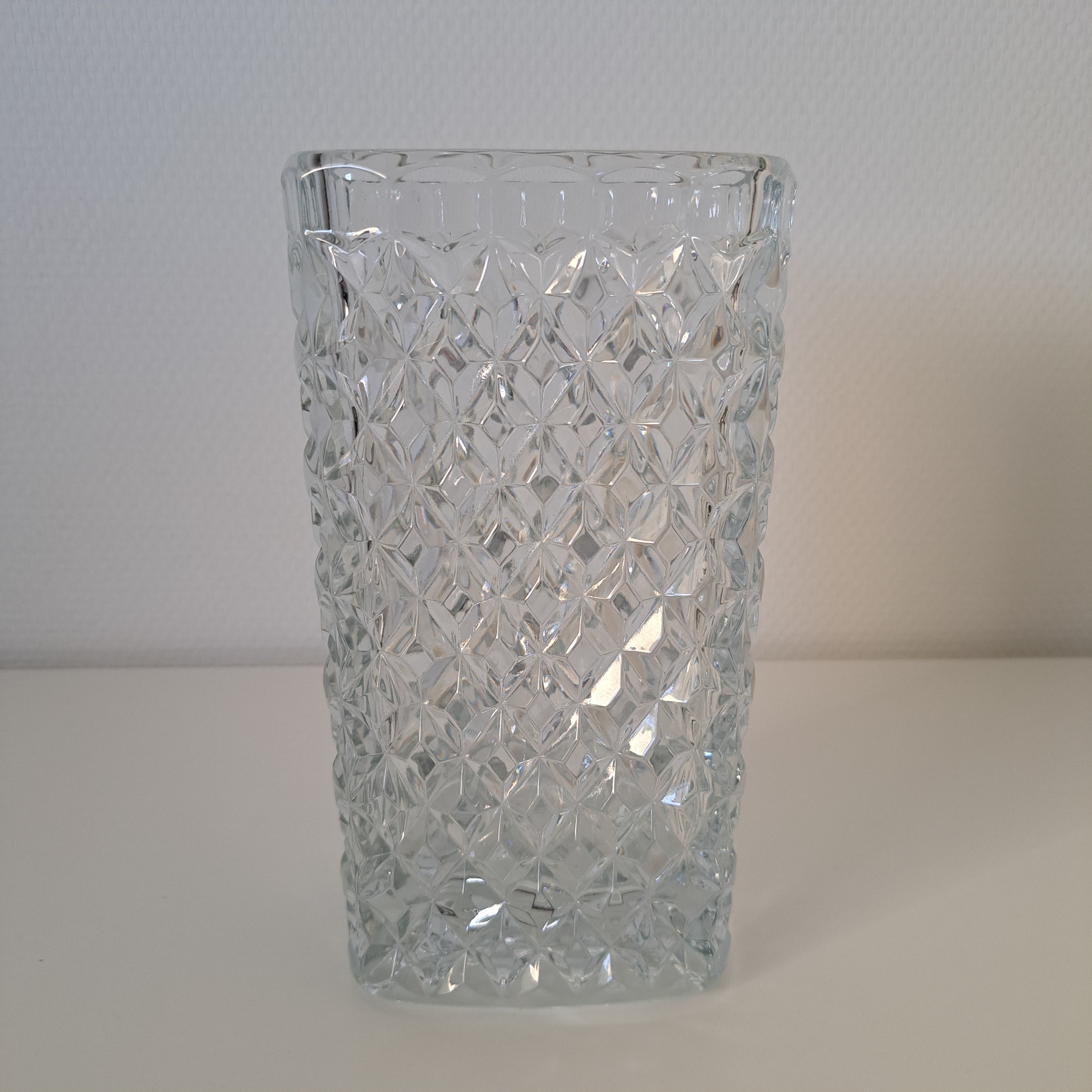 Vintage Bohemia Crystal maljakko