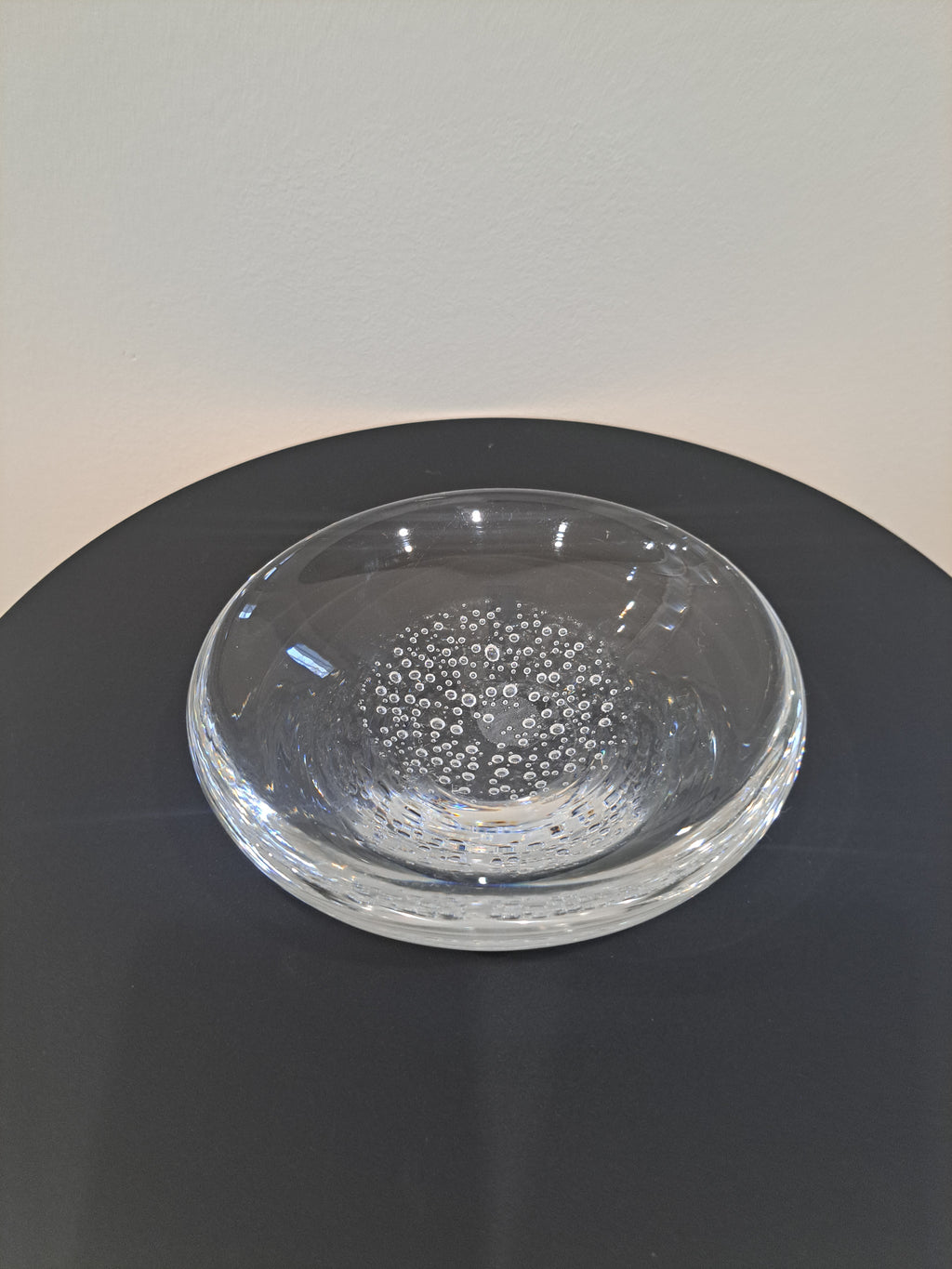 Iittala, "Soodakupla", Kaj Franck, tarjoiluastia, signeerattu