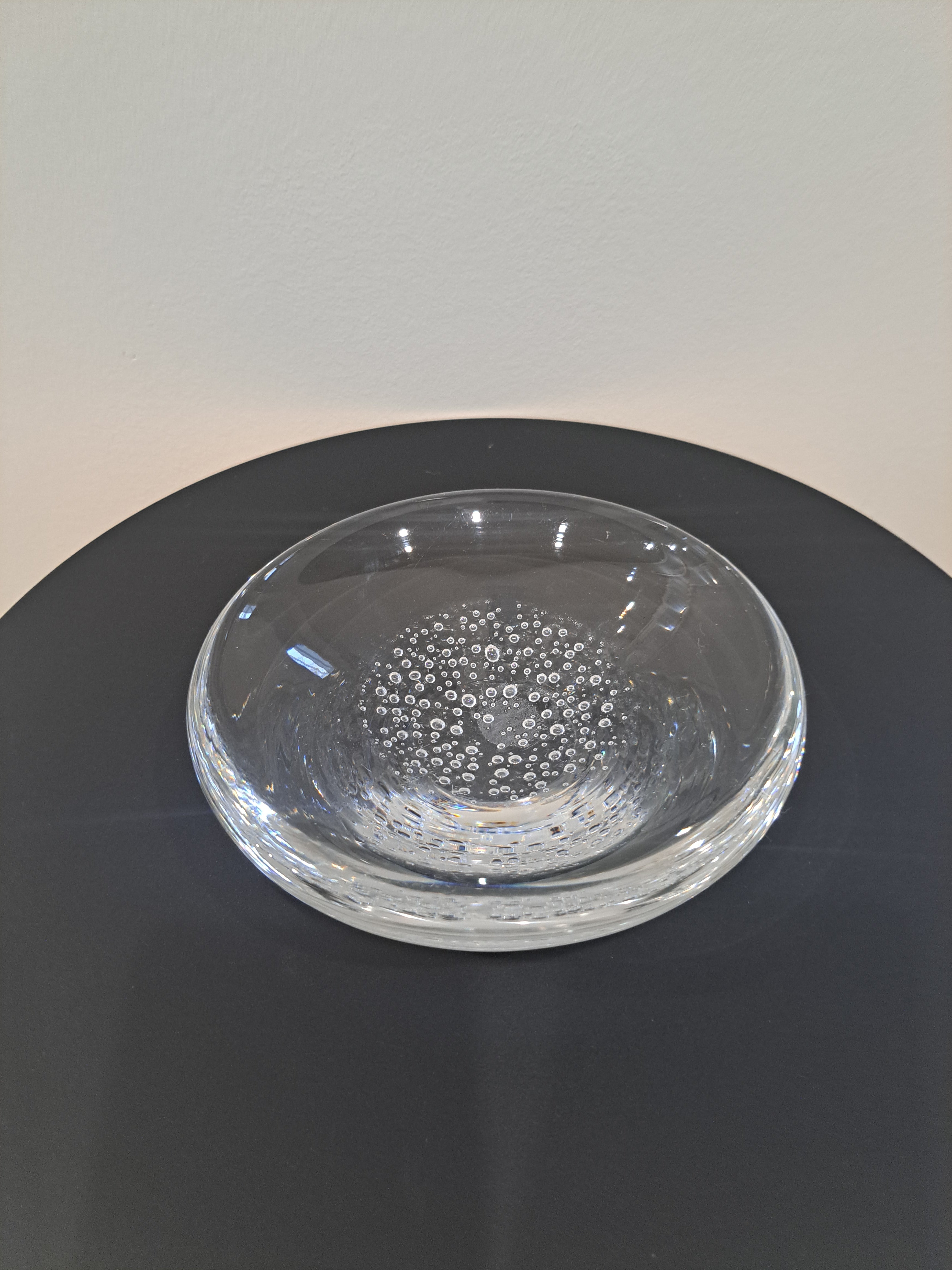 Iittala, "Soodakupla", Kaj Franck, tarjoiluastia, signeerattu